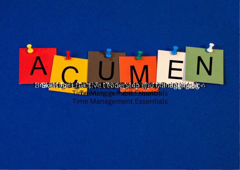 Enhancing Business Acumen